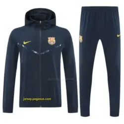 Barcelona Royal Navy Blue Full zipper Jacket Tracksuit+ long pants