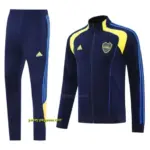 Boca Juniors Navy Full Zipper Jacket + Long Pants