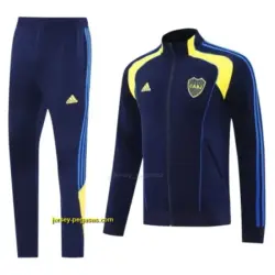 Boca Juniors Navy Full Zipper Jacket + Long Pants