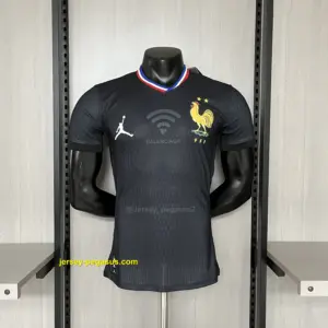 Players Edition 2024-25 France Black Jersey