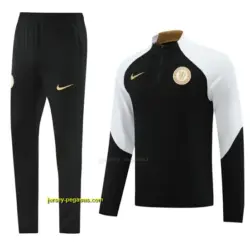 Chelsea Black Half Zipper Jacket+Long Pants