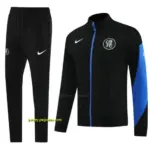 Chelsea BlackBlue Full Zipper Jacket +Long Pants