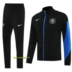 Chelsea BlackBlue Full Zipper Jacket +Long Pants