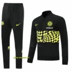 Chelsea BlackYellow Full Zipper Jacket + Long Pants