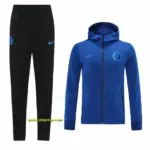 Chelsea Hoodie Blue Full Zipper Jacket + Long Pants