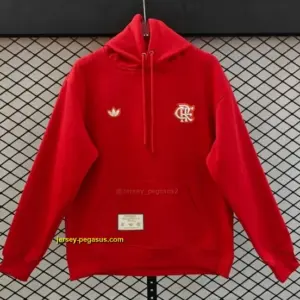 Flamengo Retro Embroidered Logo Hoodie 9 Colors