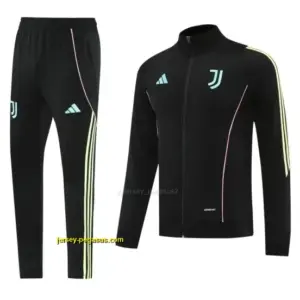 Juventus Black Full zipper Jacket Tracksuit+ long pants