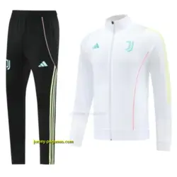 Juventus White Full zipper Jacket Tracksuit+ long pants