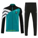 Liverpool Teal & Black Full Zipper Jacket Tracksuit + Long Pants