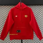 Manchester United Retro Embroidered Logo Hoodie 9 Colors