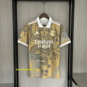 Real Madrid Special Edition Chinese Dragon Yellow