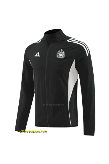 Newcastle United Black Half Zipper Jacket+Long Pants