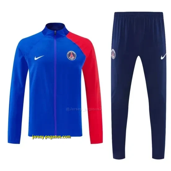 Pairs Blue & Navy Blue Full Zipper Jacket Tracksuit + Long Pants