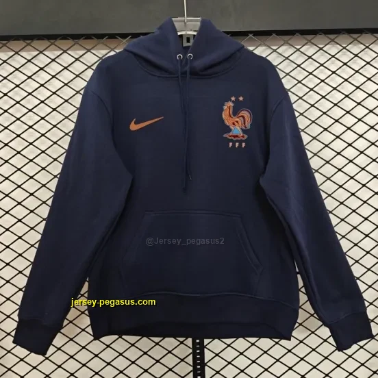 Player Version 2026 France Home Navy Full Zipper Jackett-9 Colors