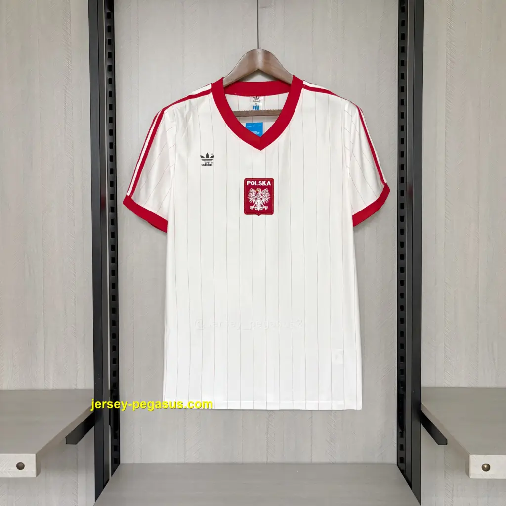 Retro 1982 Poland Home Jersey