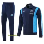 SSC Napoli Navy Blue Full zipper Jacket Tracksuit+ long pants
