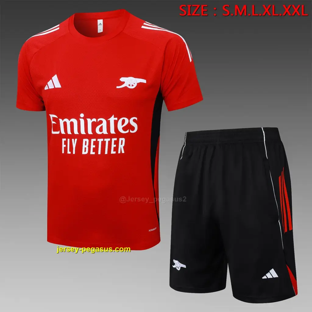 2526 Short Sleeve Arsenal Red-Arsenal