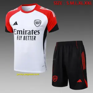 2526 Short Sleeve Arsenal White-Arsenal