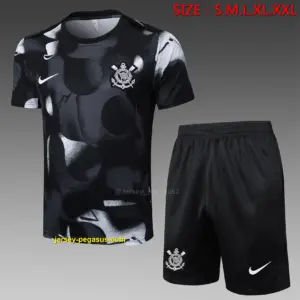 2526 Short Sleeve Corinthians Black Inkjet-Corinthians
