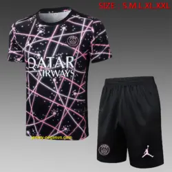 2526 Short Sleeve Jordan Paris Black Starry Sky Inkjet-Paris
