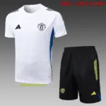 2526 Short Sleeve Manchester United White-Manchester United