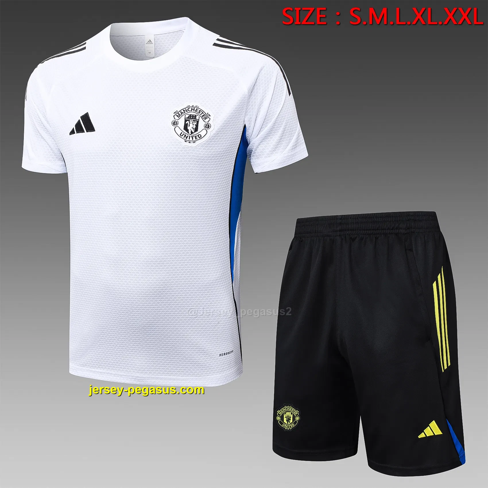 2526 Short Sleeve Manchester United White-Manchester United 2526 Short Sleeve Manchester United White-Manchester United