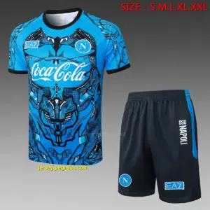 2526 Short Sleeve Naples Blue Inkjet -Naples