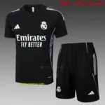 2526 Short Sleeve Real Madrid Black-Real Madrid
