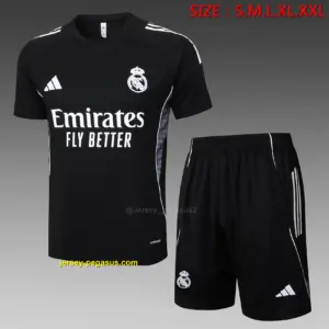 2526 Short Sleeve Real Madrid Black-Real Madrid