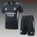 2526 Short Sleeve Real Madrid Dark Gray-Real Madri