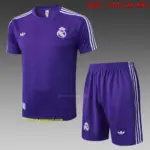 2526 Short Sleeve Real Madrid Purple Retro Version-Real Madri