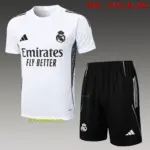 2526 Short Sleeve Real Madrid White-Real Madrid