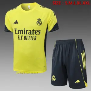 2526 Short Sleeve Real Madrid Yellow-Real Madri