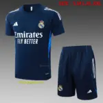 2526 Short-sleeved Real Madri (white three sides)-Real Madri