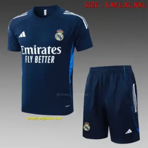 2526 Short-sleeved Real Madri (white three sides)-Real Madri