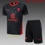 2526 short sleeve AC Milan black inkjet-AC Milan