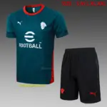 2526 short sleeve AC Milan green inkjet-AC Milan