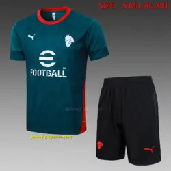 2526 short sleeve AC Milan green inkjet-AC Milan