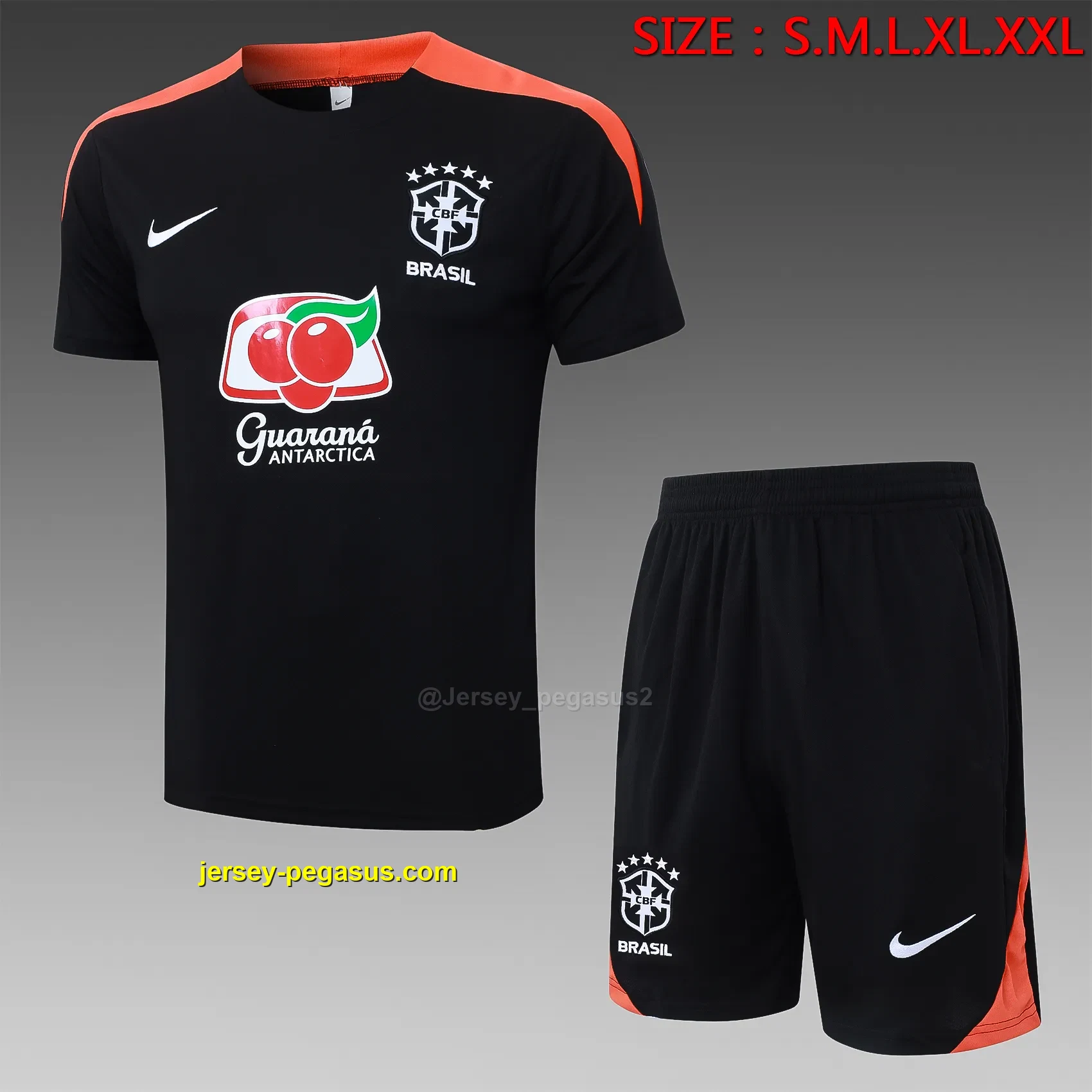 2526 short sleeve Brazilian black-Brazil 2526 short sleeve Brazilian black-Brazil