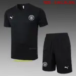 2526 short sleeve Manchester City black-Manchester City