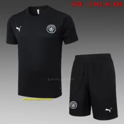 2526 short sleeve Manchester City black-Manchester City