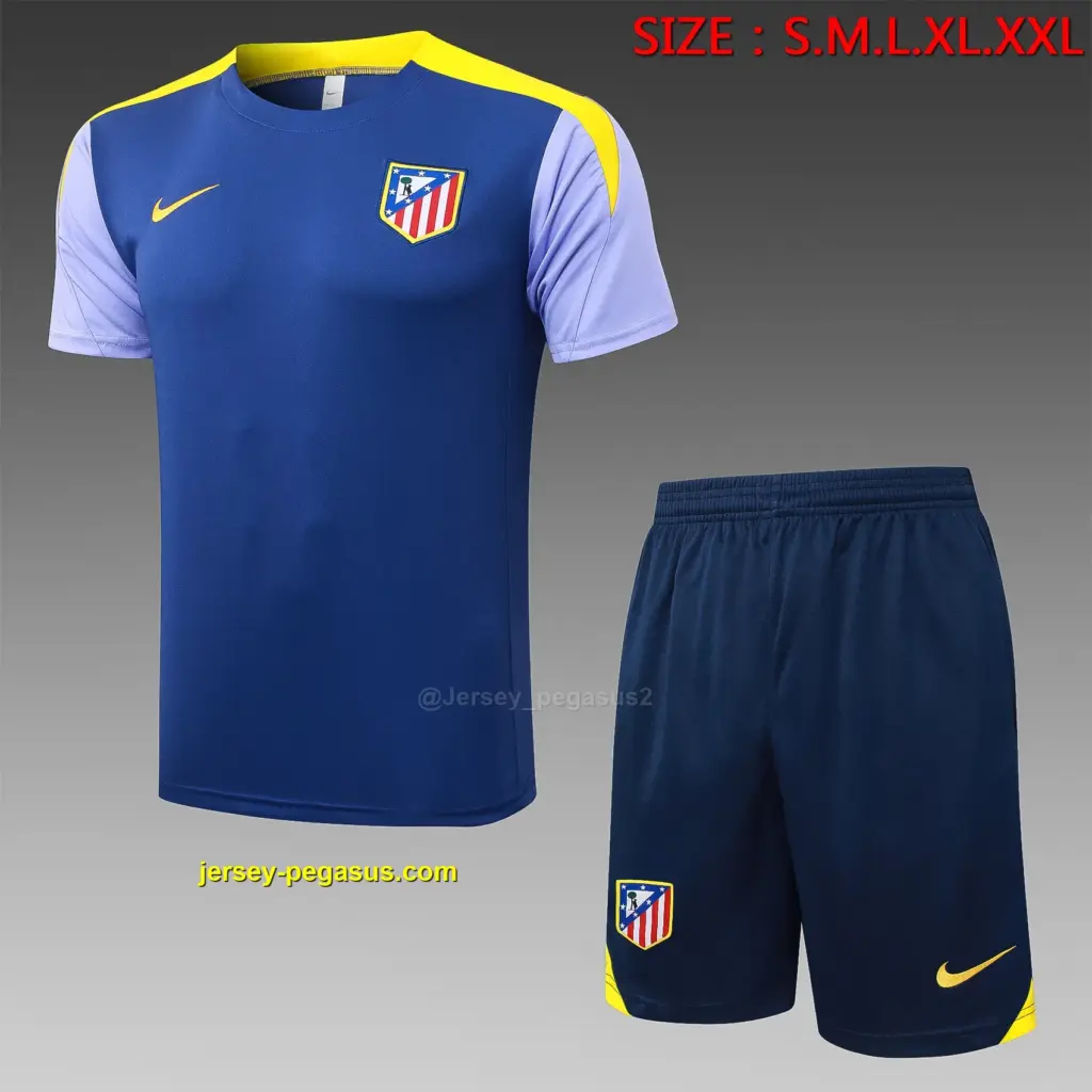 2526 short-sleeved Atletico Madrid light green--Atletico Madrid