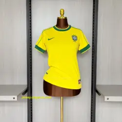 Retro 1998 Brazil Home Jersey S–XXL