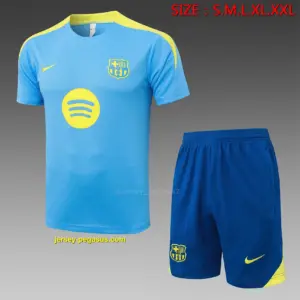 2526 short-sleeved Barcelona light blue-Barcelona