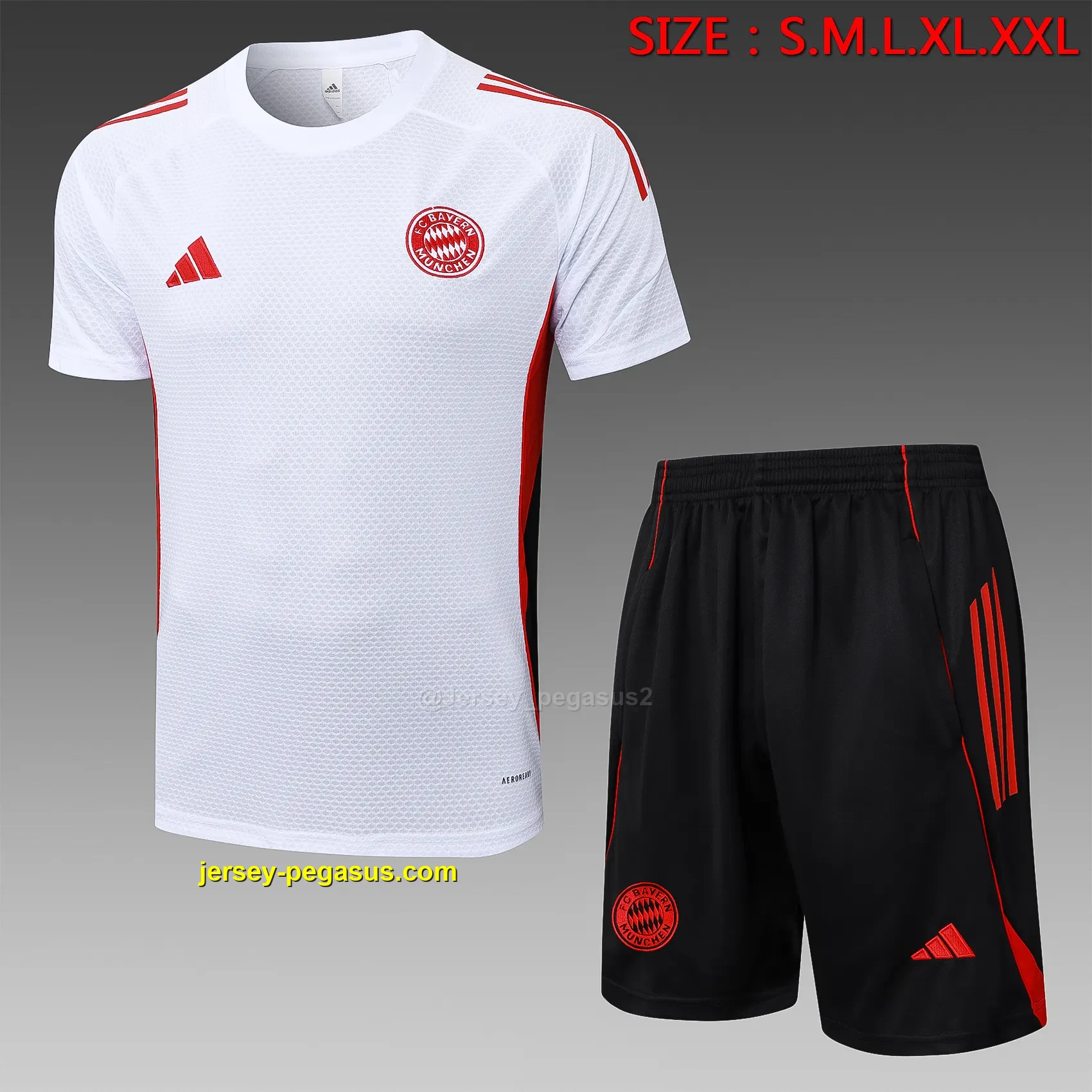 2526 short-sleeved Bayern white-Bayern Munich 2526 short-sleeved Bayern white-Bayern Munich