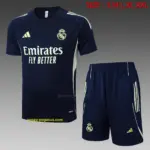 2526 short-sleeved Real Madrid cyan-Real Madri