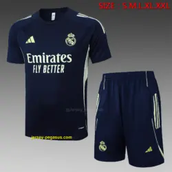 2526 short-sleeved Real Madrid cyan-Real Madri