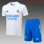 2526 short-sleeved Real Madrid white (three times Hulan)-Real Madri