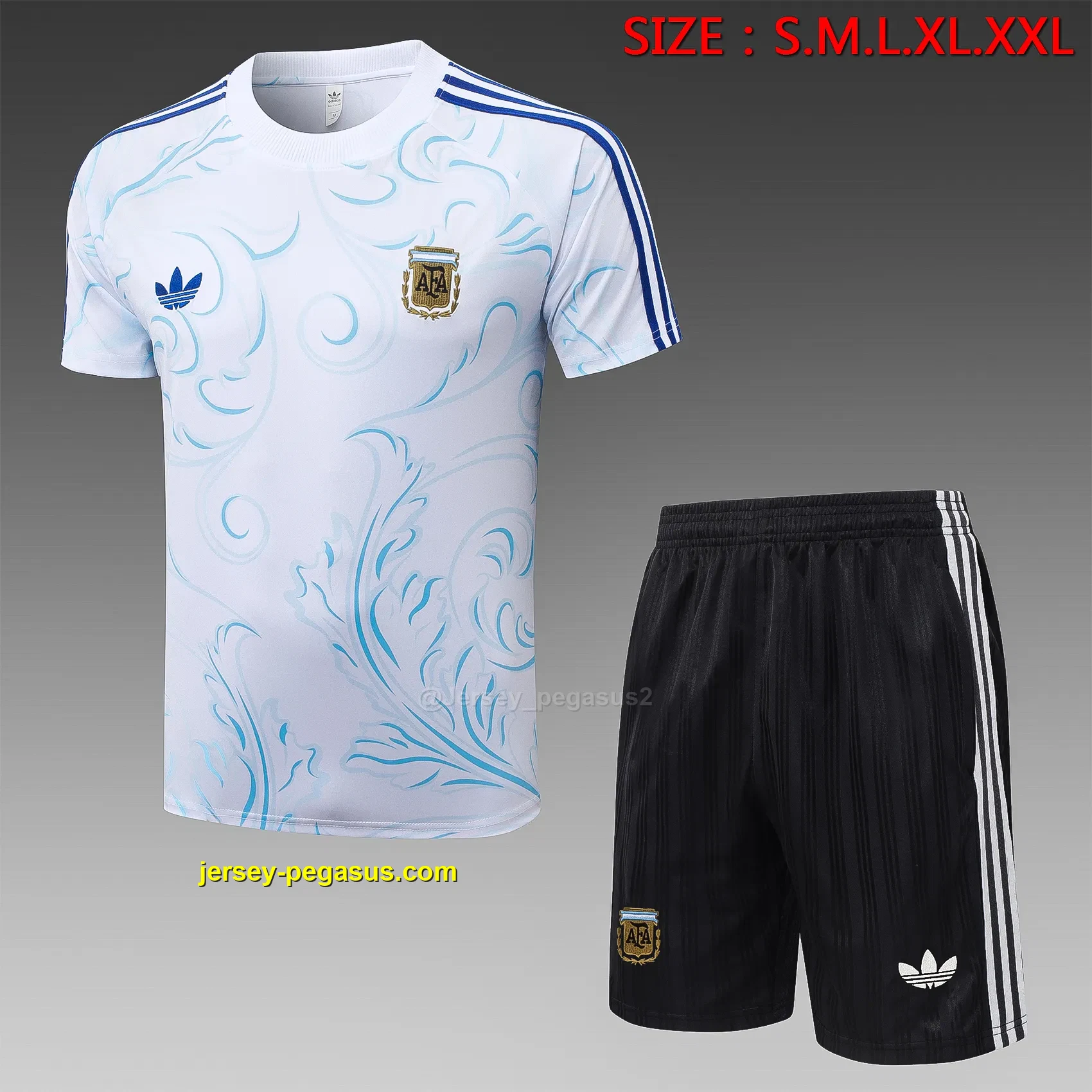 2627 Short Sleeve Argentina White Inkjet-Argentina 2627 Short Sleeve Argentina White Inkjet-Argentina