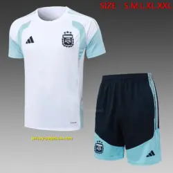 2627 Short Sleeve Argentina White-Argentina